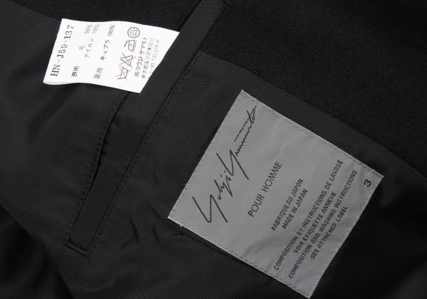 Yohji Yamamoto POUR HOMME 05AW Wool Jacket Black Size 3