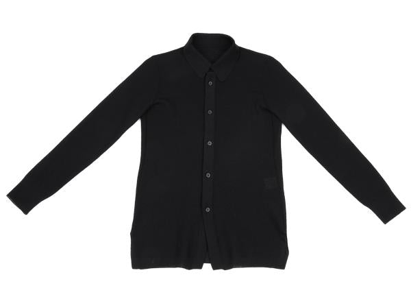 ISSEY MIYAKE 25SS Sheer Stretch Shirt Black Size 2