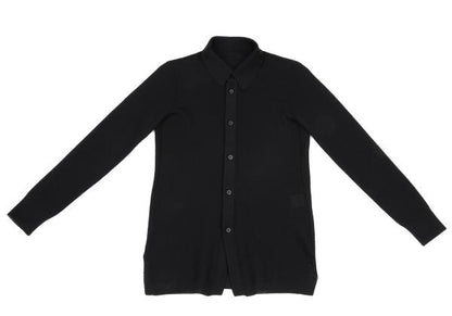 ISSEY MIYAKE 25SS Sheer Stretch Shirt Black Size 2