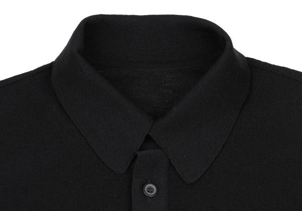 ISSEY MIYAKE 25SS Sheer Stretch Shirt Black Size 2