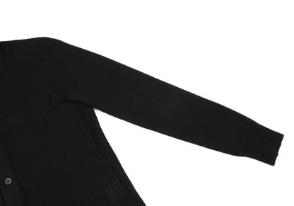 ISSEY MIYAKE 25SS Sheer Stretch Shirt Black Size 2