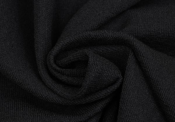 ISSEY MIYAKE 25SS Sheer Stretch Shirt Black Size 2