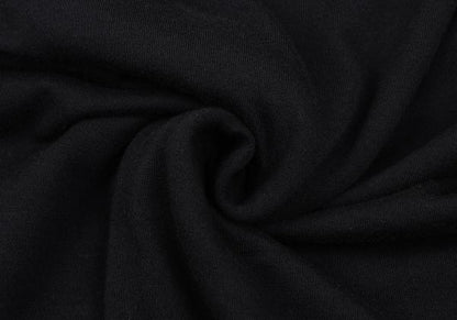 Y's Cotton Blend Raglan Sleeve Blouse Black Size 2