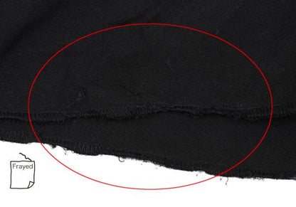 Y's Cotton Snap Button Blouse Black Size 1