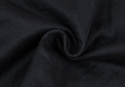 Plantation Panel Design High Neck Blouse Navy Size M