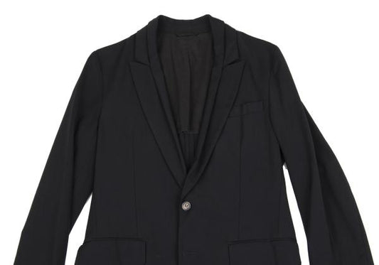 Martin Margiela 10SS Dyed Double Lapel Jacket Navy Size 46