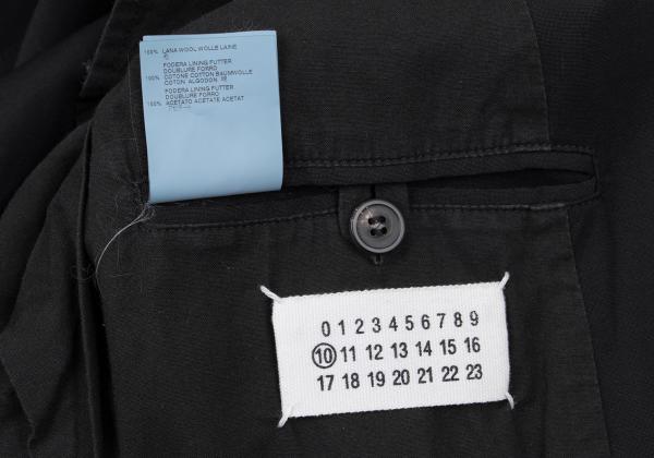 Martin Margiela 10SS Dyed Double Lapel Jacket Navy Size 46