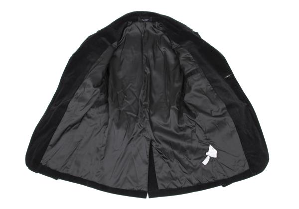 VIKTOR&ROLF Belt Design Velvet Jacket Black Cotton Size 46