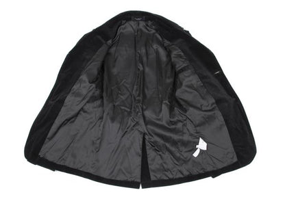 VIKTOR&ROLF Belt Design Velvet Jacket Black Cotton Size 46