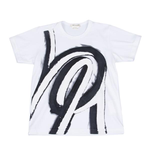 COMME des GARCONS Polyester Graphic T-Shirt White Size S