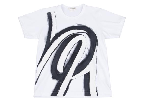 COMME des GARCONS Polyester Graphic T-Shirt White Size S