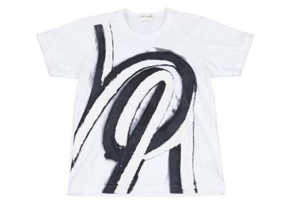 COMME des GARCONS Polyester Graphic T-Shirt White Size S