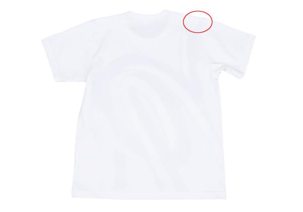 COMME des GARCONS Polyester Graphic T-Shirt White Size S