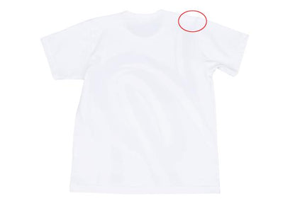 COMME des GARCONS Polyester Graphic T-Shirt White Size S
