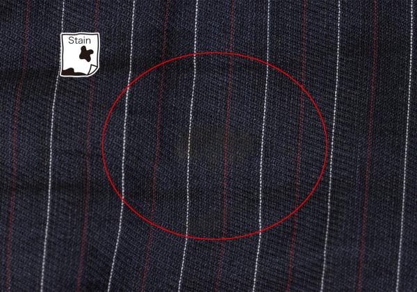 GIORGIO ARMANI Linen Pinstripe Pants Blue Size 44
