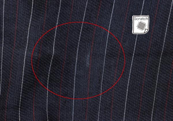 GIORGIO ARMANI Linen Pinstripe Pants Blue Size 44