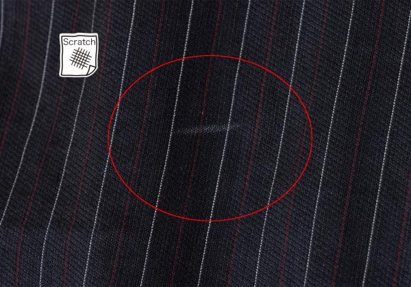 GIORGIO ARMANI Linen Pinstripe Pants Blue Size 44