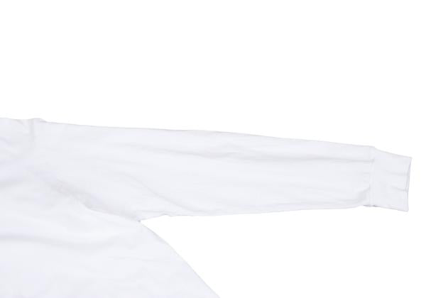 Ground Y Cotton Back Logo Crewneck Long Shirt White Size 3