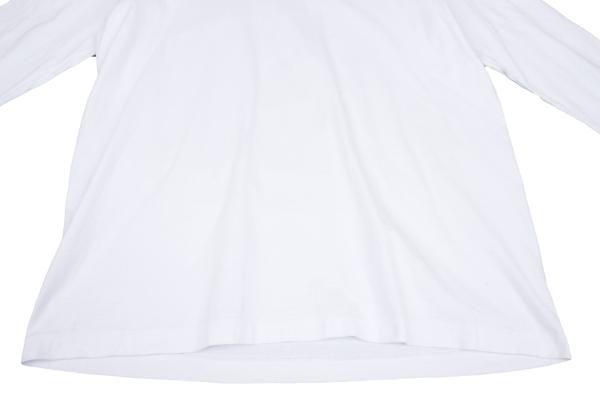 Ground Y Cotton Back Logo Crewneck Long Shirt White Size 3