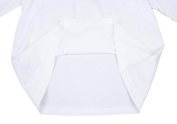 Ground Y Cotton Back Logo Crewneck Long Shirt White Size 3