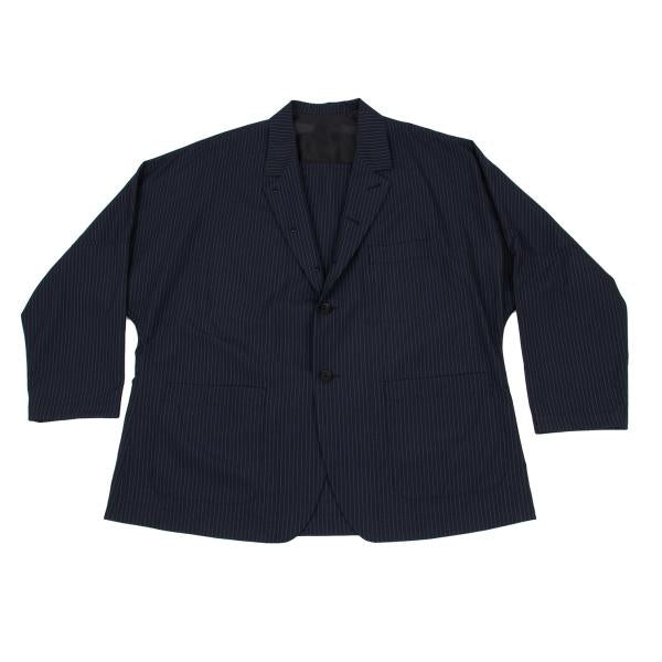 S'YTE Stripe Raglan Sleeve Jacket Navy Size 3