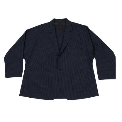 S'YTE Stripe Raglan Sleeve Jacket Navy Size 3