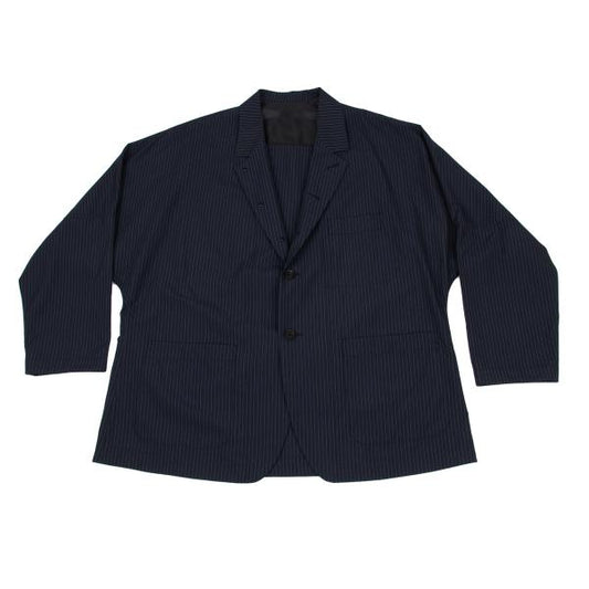 S'YTE Stripe Raglan Sleeve Jacket Navy Size 3
