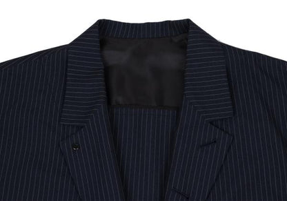 S'YTE Stripe Raglan Sleeve Jacket Navy Size 3