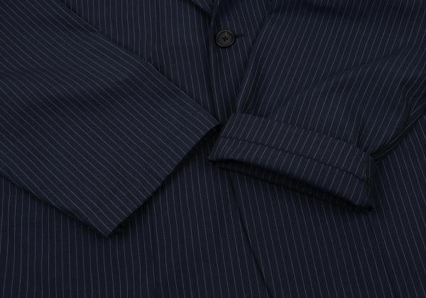 S'YTE Stripe Raglan Sleeve Jacket Navy Size 3