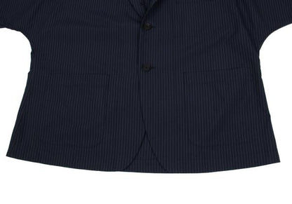 S'YTE Stripe Raglan Sleeve Jacket Navy Size 3