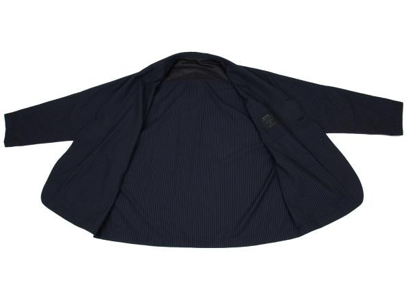 S'YTE Stripe Raglan Sleeve Jacket Navy Size 3