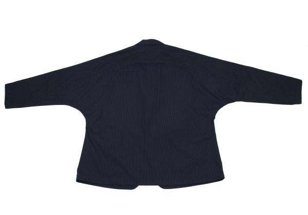 S'YTE Stripe Raglan Sleeve Jacket Navy Size 3