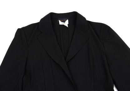 COMME des GARCONS Wool Buttonless Jacket Black Size S