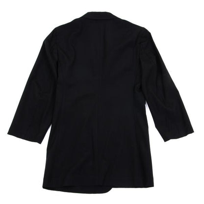 COMME des GARCONS Wool Buttonless Jacket Black Size S