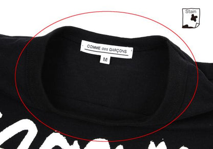COMME des GARCONS 2021 Logo Print L/S Tee Black Size M