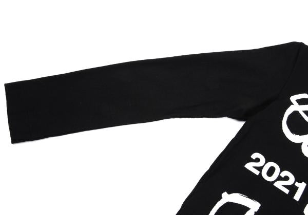 COMME des GARCONS 2021 Logo Print L/S Tee Black Size M