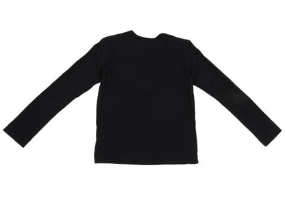 COMME des GARCONS 2021 Logo Print L/S Tee Black Size M
