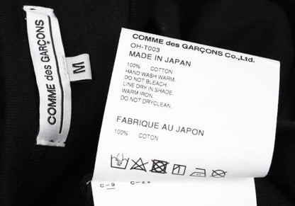 COMME des GARCONS 2021 Logo Print L/S Tee Black Size M