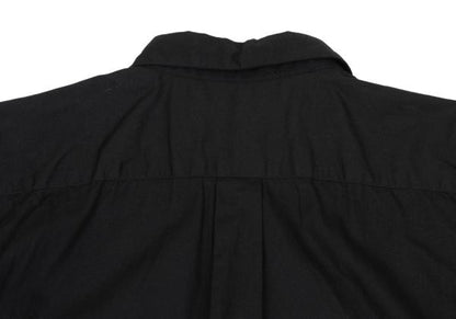 BLACK COMME des GARCONS Mixed Patch Long Shirt Black Size S