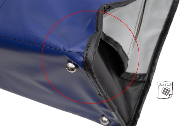 COMME des GARCONS PVC Boston Black Blue