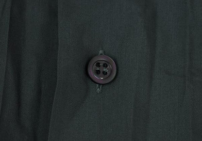ISSEY MIYAKE MEN Wrinkle Pleated Shirt Blue Gray Size M