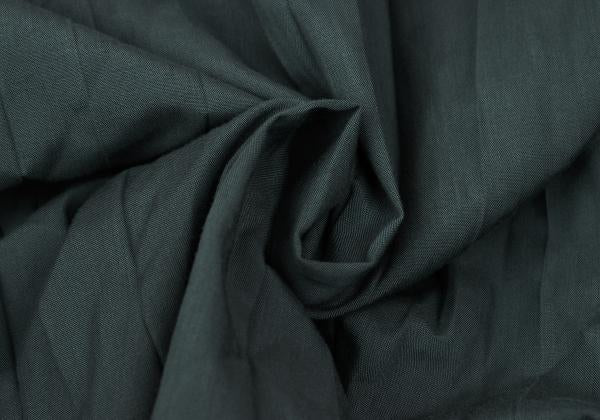 ISSEY MIYAKE MEN Wrinkle Pleated Shirt Blue Gray Size M