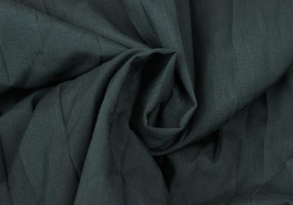 ISSEY MIYAKE MEN Wrinkle Pleated Shirt Blue Gray Size M