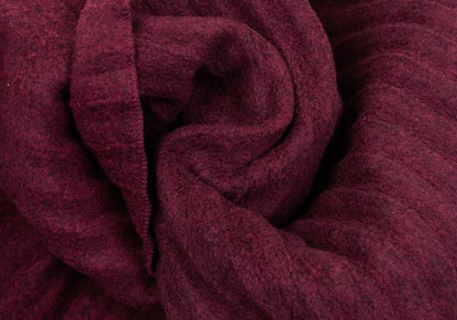 HOMME PLISSE ISSEY MIYAKE Pleated Scarf Maroon Poly Rayon