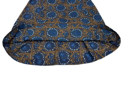 45rpm Indigo Floral Sleeveless Cotton Dress Blue Size 3