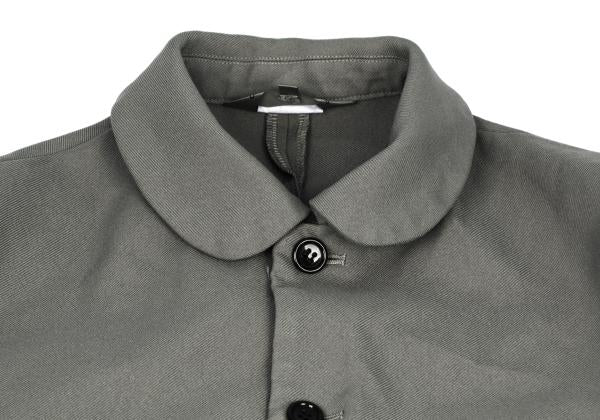 COMME des GARCONS 24AW Poly Drape Pocket Dress Gray Size S