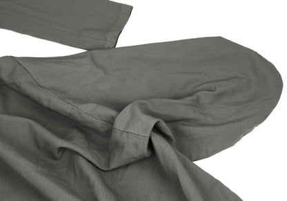 COMME des GARCONS 24AW Poly Drape Pocket Dress Gray Size S