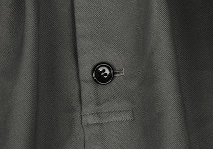 COMME des GARCONS 24AW Poly Drape Pocket Dress Gray Size S