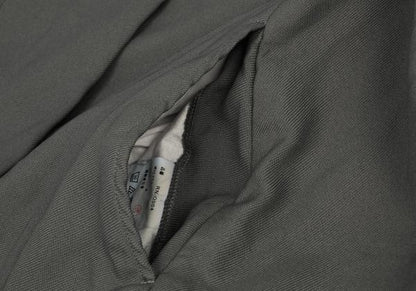 COMME des GARCONS 24AW Poly Drape Pocket Dress Gray Size S