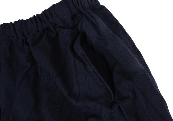 COMME des GARCONS Product Dyed Poly Wide Shorts Navy Size S